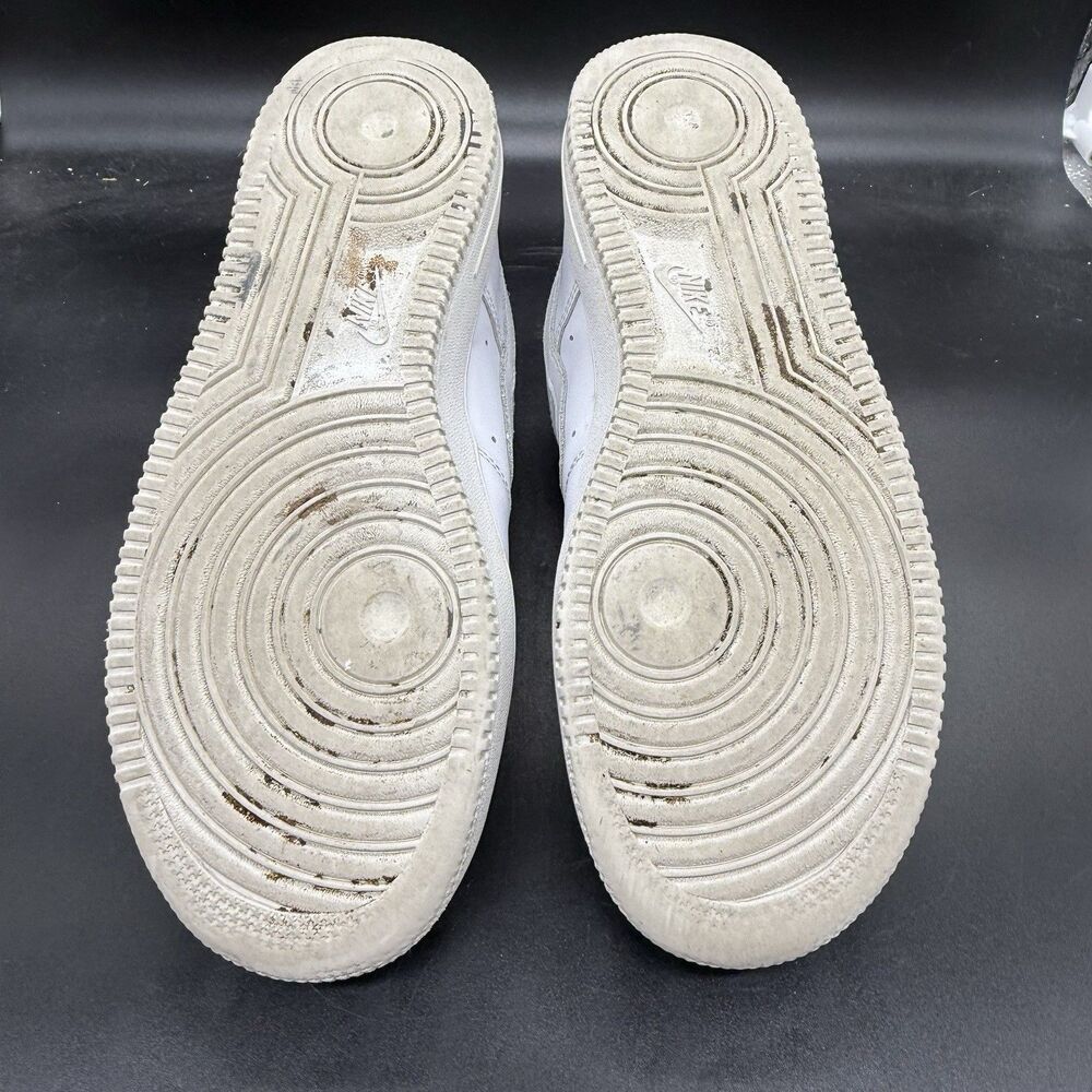 Nike Womens size 9.5 Air Force 1 DD8959-100 White Casual Shoes Sneakers - Picture 7 of 7